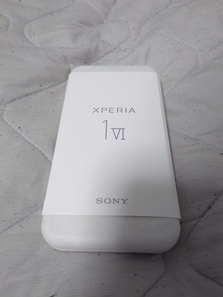 Xperia 1 VIの外箱の画像