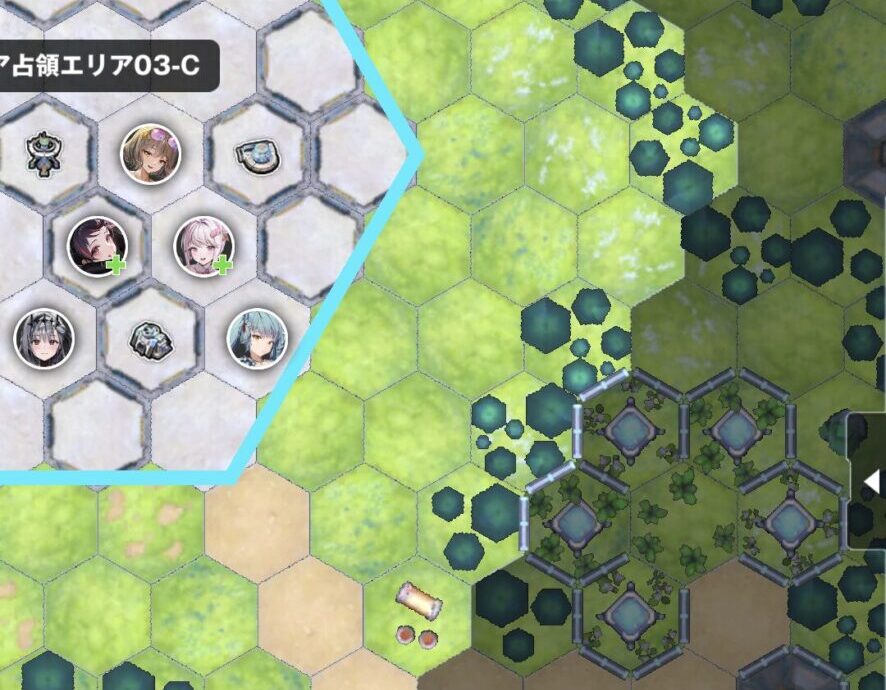 地上コンテンツの攻略に関するイメージ図