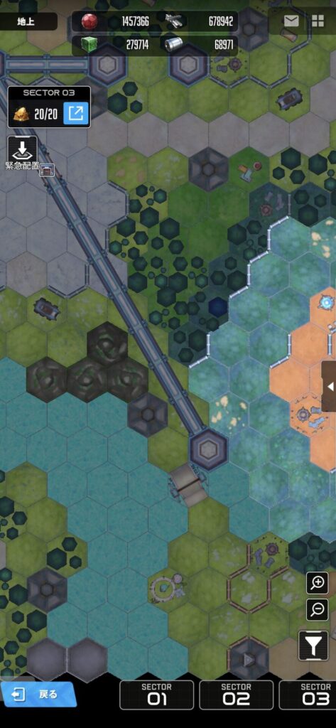 一筆書きの謎がある場所を示したマップ